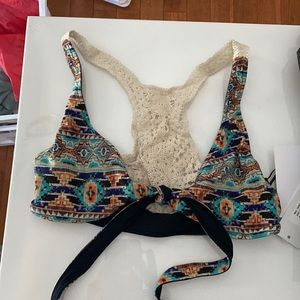 L Space Reversible, Macrame, Tie Top